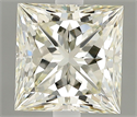 Natural Diamond 0.70 Carats, Princess with  Cut, L Color, VVS1 Clarity and Certified by GIA