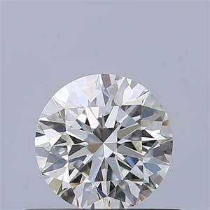 Foto Diamante Natural 0.53 quilates, Redondo , Color I, claridad VVS1 y certificado GIA de