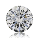 Natural Diamond 1.01 Carats, Round with Excellent Cut, H Color, SI1 Clarity and Certified by GIA