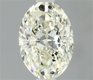 Picture of Natural Diamond 0.40 Carats, Oval with  Cut, I Color, VVS1 Clarity and Certified by IGI