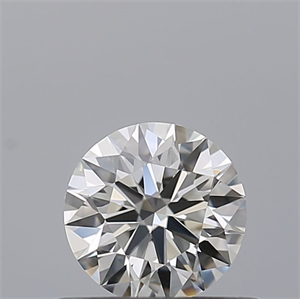 Picture of Natural Diamond 0.40 Carats, Round with Excellent Cut, G Color, IF Clarity and Certified by GIA