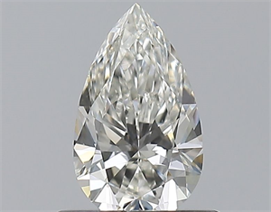 Foto Diamante Natural 0.52 quilates, De pera , Color I, claridad VS2 y certificado GIA de
