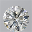Natural Diamond 2.70 Carats, Round with Excellent Cut, L Color, VS1 Clarity and Certified by GIA