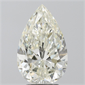 Diamante Natural 3.70 quilates, De pera , Color I, claridad SI1 y certificado IGI