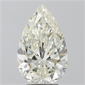 Diamante Natural 3.70 quilates, De pera , Color I, claridad SI1 y certificado IGI