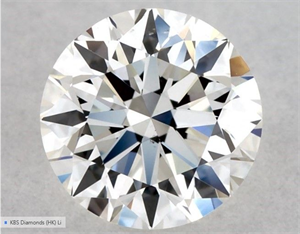 Foto Diamante Natural 0.50 quilates, Redondo , Color H, claridad VS1 y certificado GIA de