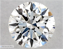 Diamante Natural 0.50 quilates, Redondo , Color H, claridad VS1 y certificado GIA