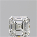 Diamante Natural 1.01 quilates, Asscher , Color J, claridad SI1 y certificado GIA