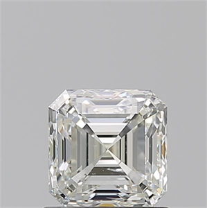 Foto Diamante Natural 1.01 quilates, Asscher , Color J, claridad SI1 y certificado GIA de