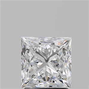 Foto Diamante Natural 2.01 quilates, Princesa , Color E, claridad VS1 y certificado GIA de