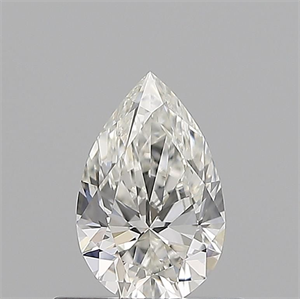 Picture of Natural Diamond 0.50 Carats, Pear with  Cut, H Color, VVS1 Clarity and Certified by GIA