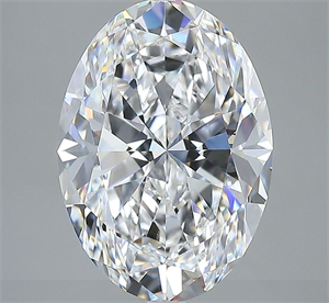 Foto Diamante Natural 4.02 quilates, Ovalado , Color D, claridad VS1 y certificado GIA de