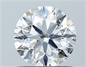 Natural Diamond 0.80 Carats, Round with Excellent Cut, F Color, SI2 Clarity and Certified by GIA