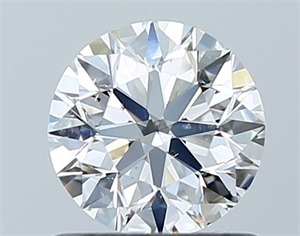 Picture of Natural Diamond 0.80 Carats, Round with Excellent Cut, F Color, SI2 Clarity and Certified by GIA