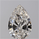 Natural Diamond 2.72 Carats, Pear with  Cut, I Color, SI2 Clarity and Certified by GIA