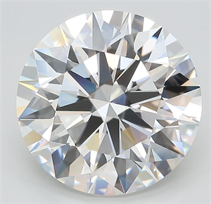 Picture of Lab Grown Diamond 6.20 Carats, Round with Ideal Cut, G Color, VVS1 Clarity and Certified by IGI