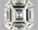 Natural Diamond 1.00 Carats, Asscher with  Cut, I Color, VS1 Clarity and Certified by IGI