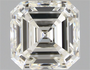 Picture of Natural Diamond 1.00 Carats, Asscher with  Cut, I Color, VS1 Clarity and Certified by IGI