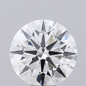 Picture of Lab Grown Diamond 9.08 Carats, Round with Ideal Cut, G Color, VS1 Clarity and Certified by IGI