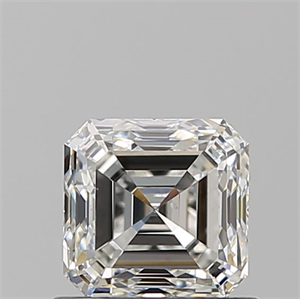 Picture of Natural Diamond 0.91 Carats, Asscher with  Cut, G Color, VS1 Clarity and Certified by GIA