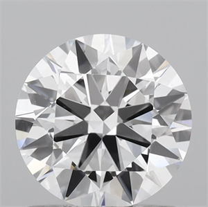 Picture of Lab Grown Diamond 0.96 Carats, Round with Ideal Cut, D Color, VS1 Clarity and Certified by IGI