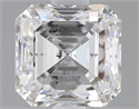 Diamante Natural 1.02 quilates, Asscher , Color D, claridad SI1 y certificado GIA