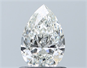 Diamante Natural 0.70 quilates, De pera , Color I, claridad VVS2 y certificado GIA
