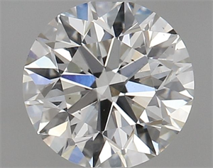 Picture of Natural Diamond 0.80 Carats, Round with Excellent Cut, G Color, VS2 Clarity and Certified by GIA