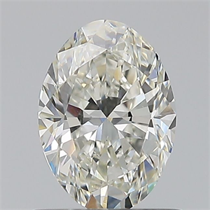 Picture of Natural Diamond 0.70 Carats, Oval with  Cut, I Color, VS2 Clarity and Certified by GIA
