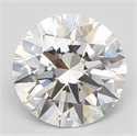 Diamante Natural 0.60 quilates, Redondo , Color F, claridad VVS1 y certificado GIA