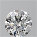 Diamante Natural 0.70 quilates, Redondo , Color J, claridad VVS2 y certificado GIA