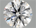 Del inventario de diamantes de laboratorio, 1.51 quilates, Redondo , Color E, claridad VS1 y certificado IGI