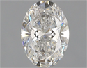 Diamante Natural 0.73 quilates, Ovalado , Color F, claridad I1 y certificado GIA