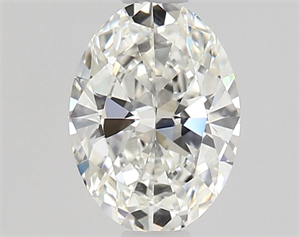 Picture of Natural Diamond 0.51 Carats, Oval with  Cut, G Color, VS1 Clarity and Certified by GIA
