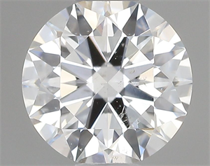 Foto Diamante Natural 0.60 quilates, Redondo , Color F, claridad SI2 y certificado GIA de