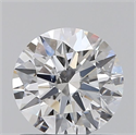 Diamante Natural 0.80 quilates, Redondo , Color D, claridad SI2 y certificado GIA