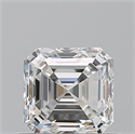 Natural Diamond 0.70 Carats, Asscher with  Cut, H Color, VVS1 Clarity and Certified by GIA