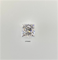 Natural Diamond 0.70 Carats, Princess with  Cut, E Color, SI1 Clarity and Certified by GIA