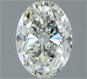 Natural Diamond 2.00 Carats, Oval with  Cut, I Color, VS1 Clarity and Certified by GIA