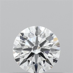 Picture of Natural Diamond 0.42 Carats, Round with Excellent Cut, D Color, VS2 Clarity and Certified by GIA