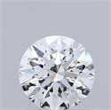 Natural Diamond 0.56 Carats, Round with Excellent Cut, J Color, VS1 Clarity and Certified by GIA