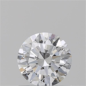 Picture of Natural Diamond 0.71 Carats, Round with Excellent Cut, D Color, VVS2 Clarity and Certified by GIA
