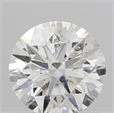 Natural Diamond 0.71 Carats, Round with Excellent Cut, H Color, I1 Clarity and Certified by GIA