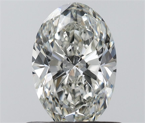 Foto Diamante Natural 0.70 quilates, Ovalado , Color H, claridad VVS2 y certificado IGI de