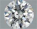 Natural Diamond 0.40 Carats, Round with Excellent Cut, G Color, SI2 Clarity and Certified by GIA