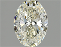 Natural Diamond 1.01 Carats, Oval with  Cut, J Color, VS2 Clarity and Certified by GIA