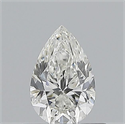 Natural Diamond 0.50 Carats, Pear with  Cut, G Color, VS1 Clarity and Certified by GIA