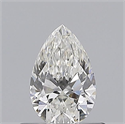 Natural Diamond 0.51 Carats, Pear with  Cut, G Color, SI1 Clarity and Certified by GIA