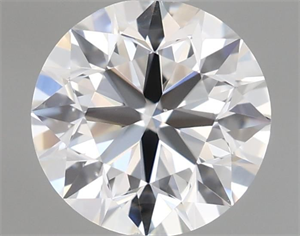 Foto Diamante Natural 0.70 quilates, Redondo , Color H, claridad VS2 y certificado GIA de