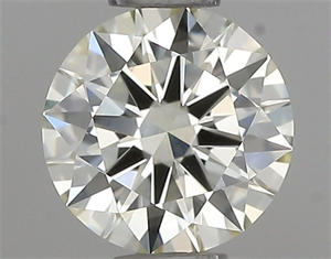 Picture of Natural Diamond 0.46 Carats, Round with Excellent Cut, N Color, IF Clarity and Certified by IGI